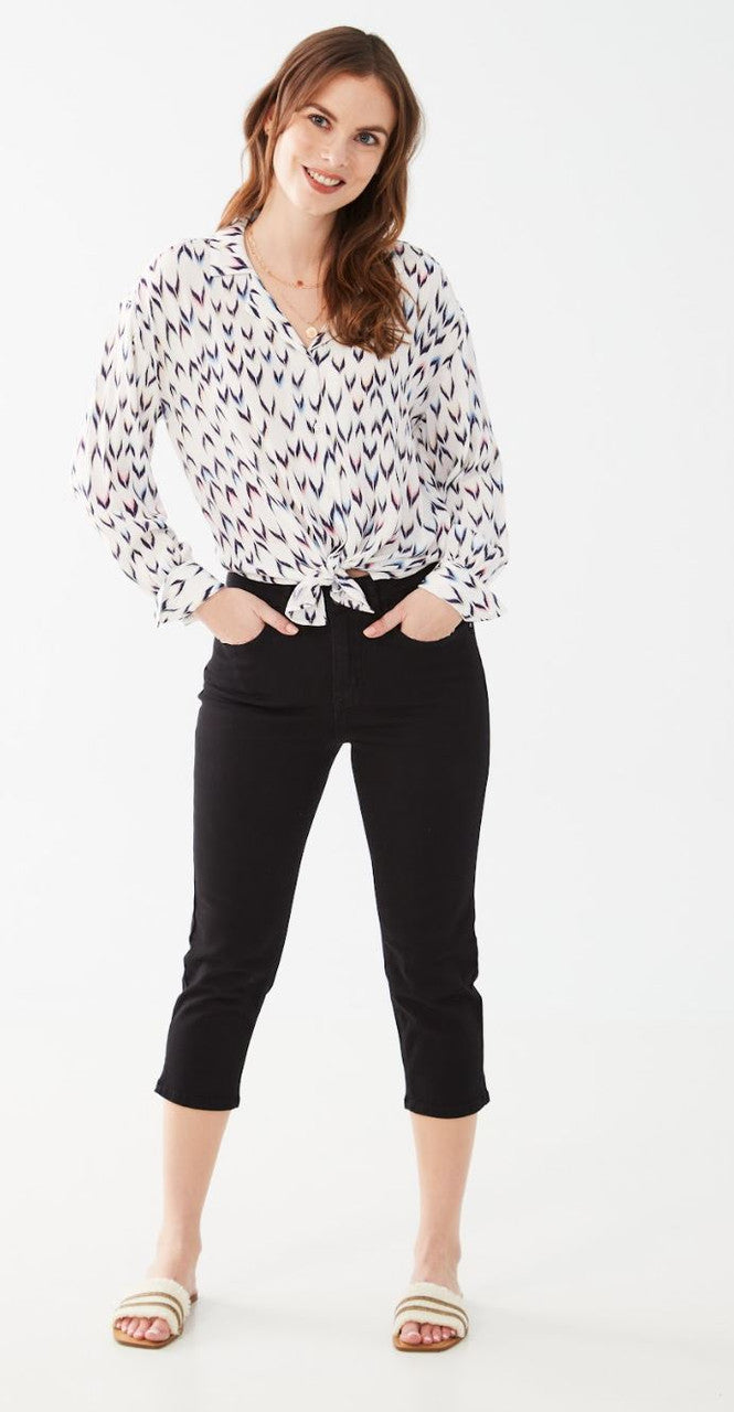 FDJ French Dressing - Olivia Capri Jeans, Black