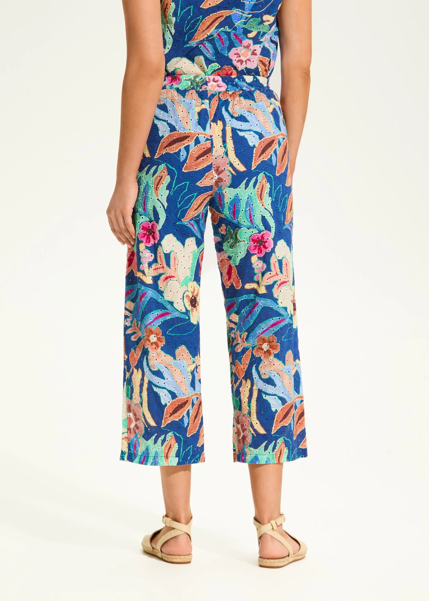 FDJ French Dressing – Cropped Floral Pant