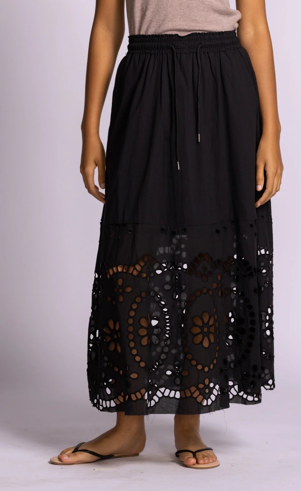 Pink Martini – Jolene Eyelet Detail Skirt