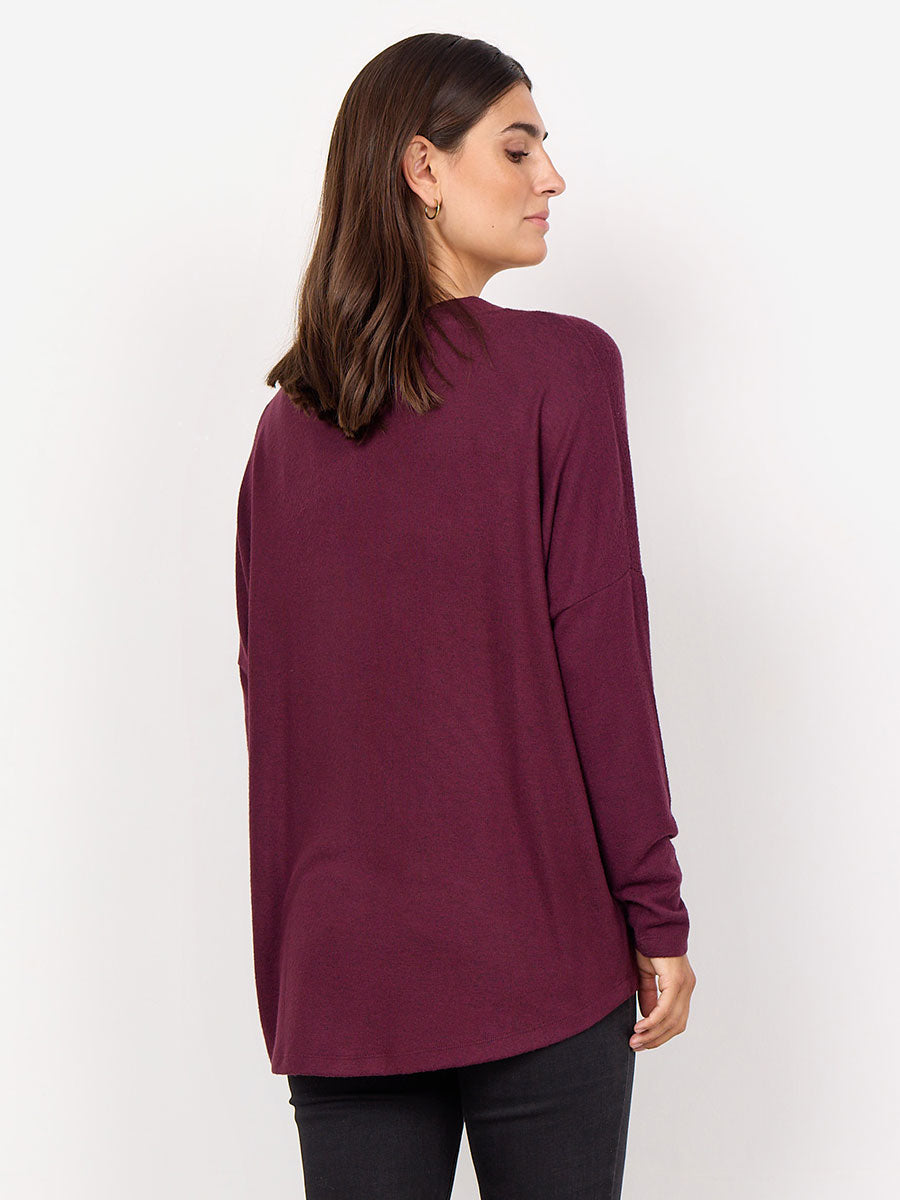 Soya Concept - BIARA 90 Blouse, Cranberry