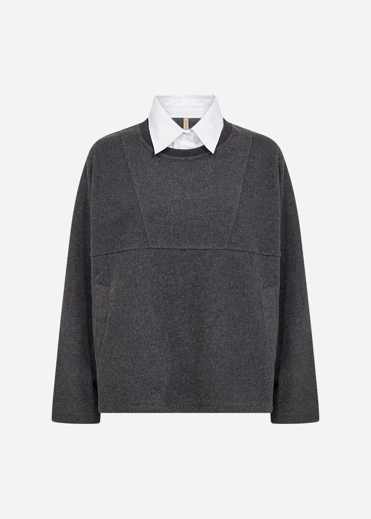 Soya Concept - VAGNA 6 Blouse, Dark Grey | Gayle's Fashions Canada
