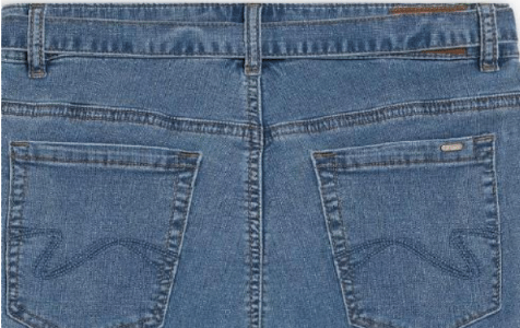 Lois – Erika Bermuda Denim Shorts with Self Belt