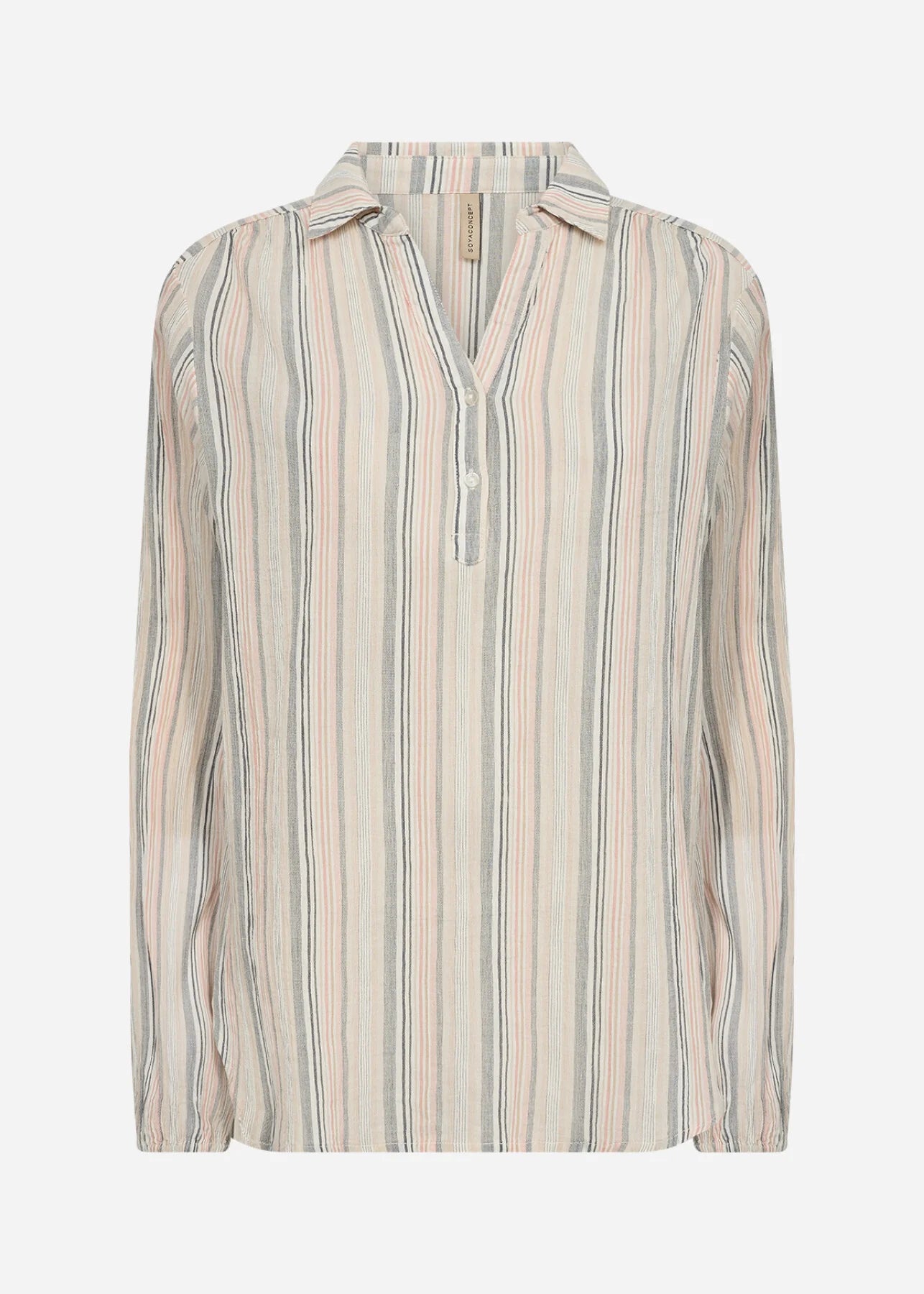 Soya Concept - Patti 2, Long Sleeve Puff Sleeve Tunic