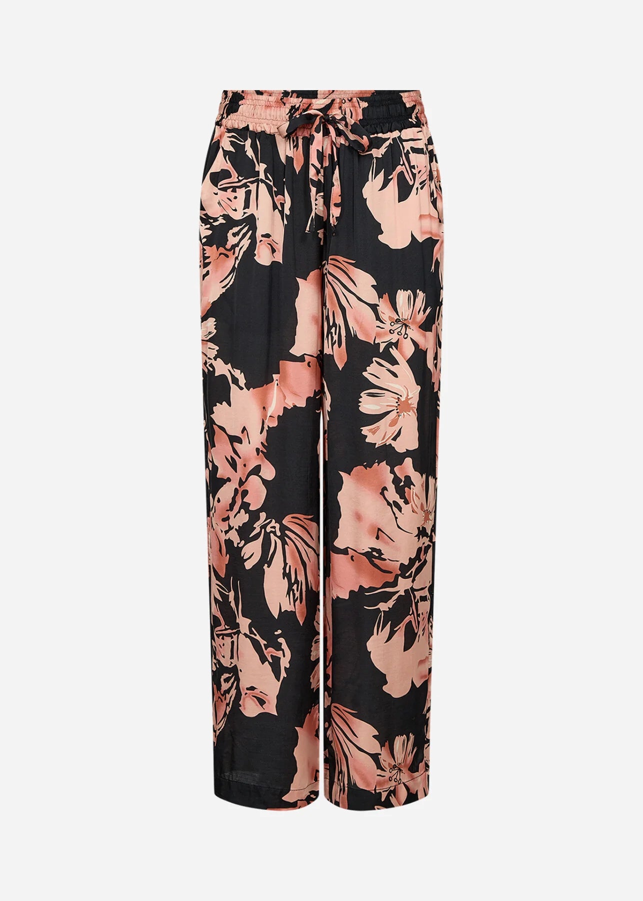 Soya Concept - Peach 3B, Satin Flow Pants