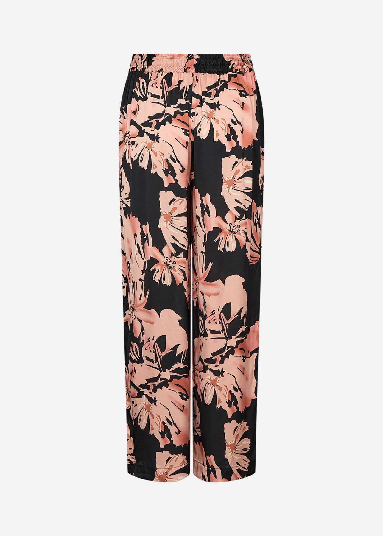 Soya Concept - Peach 3B, Satin Flow Pants