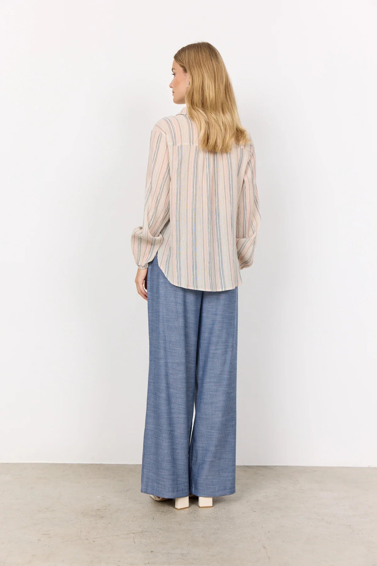 Soya Concept - Patti 2, Long Sleeve Puff Sleeve Tunic