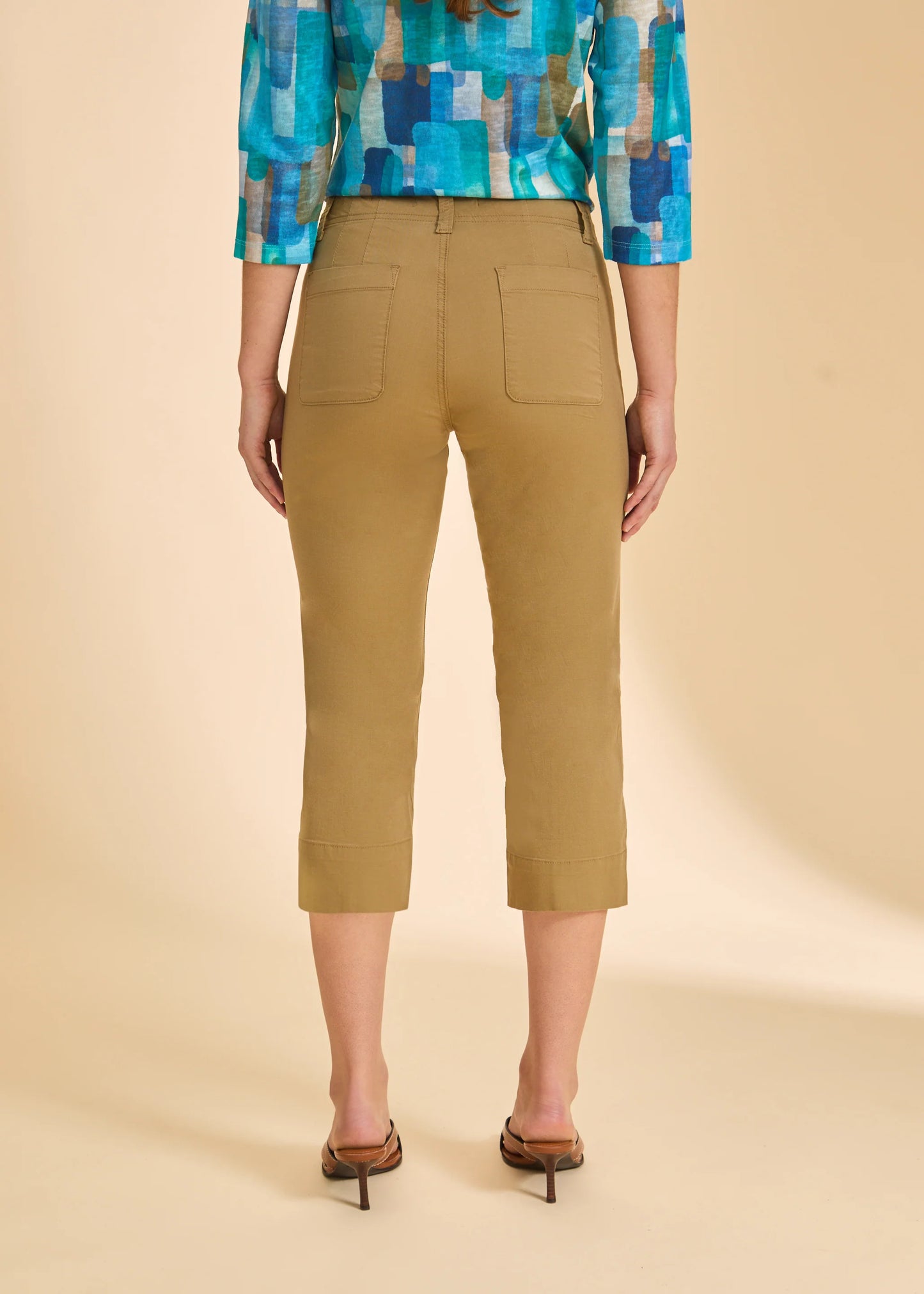 FDJ - Christina Pintuck Capri, Henna - Gayle's Fashions