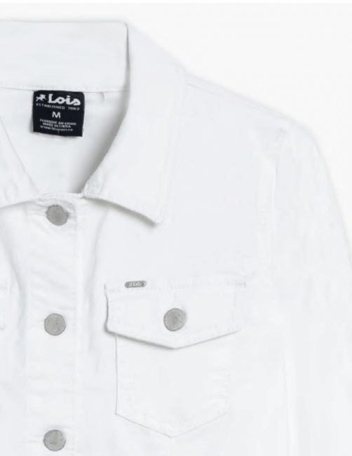 Lois – Anna Long Sleeve Roll-Up Jean Jacket