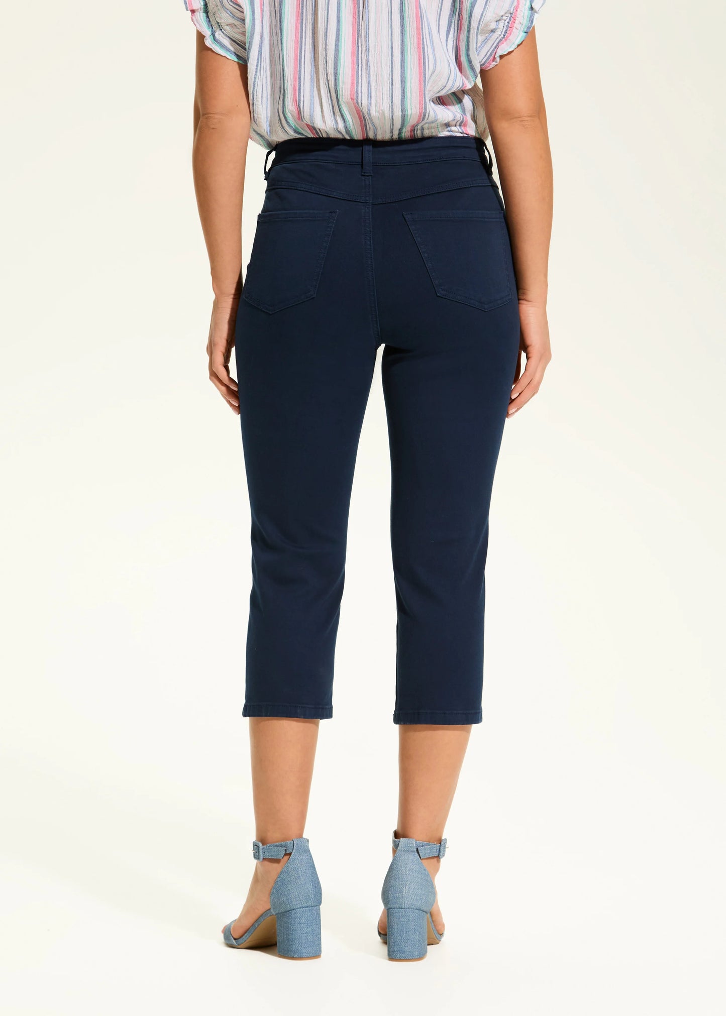 FDJ French Dressing – Suzanne Capri, High Rise (Navy)