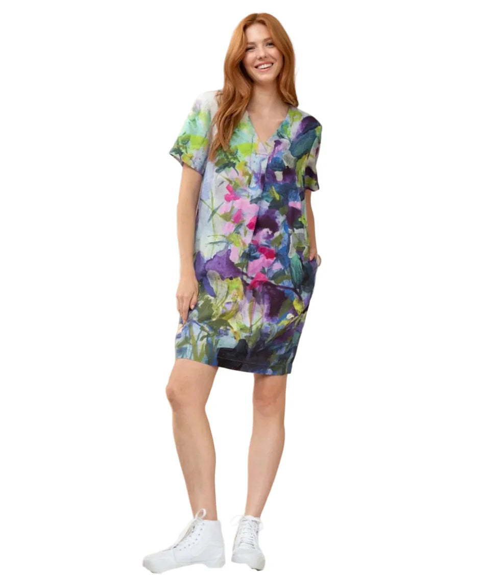Claire Desjardins – Short Sleeve Shift Dress (In the Wild)