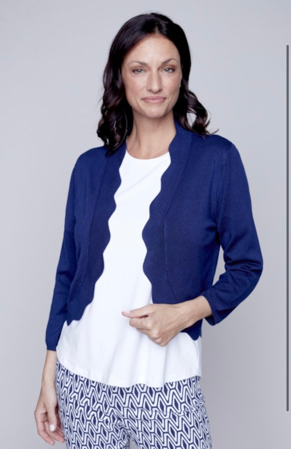 Carré Noir Bolero Sweater - Gayle's Fashions
