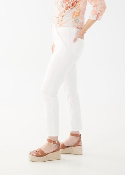 FDJ French Dressing - Olivia Pencil Jean in White - Gayle's Fashions