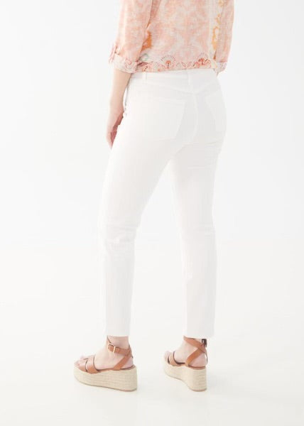 FDJ French Dressing - Olivia Pencil Jean in White - Gayle's Fashions