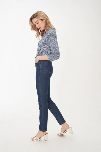 FDJ French Dressing - Suzanne Slim Straight Denim with a Regular Rise - Gayle's Fashions
