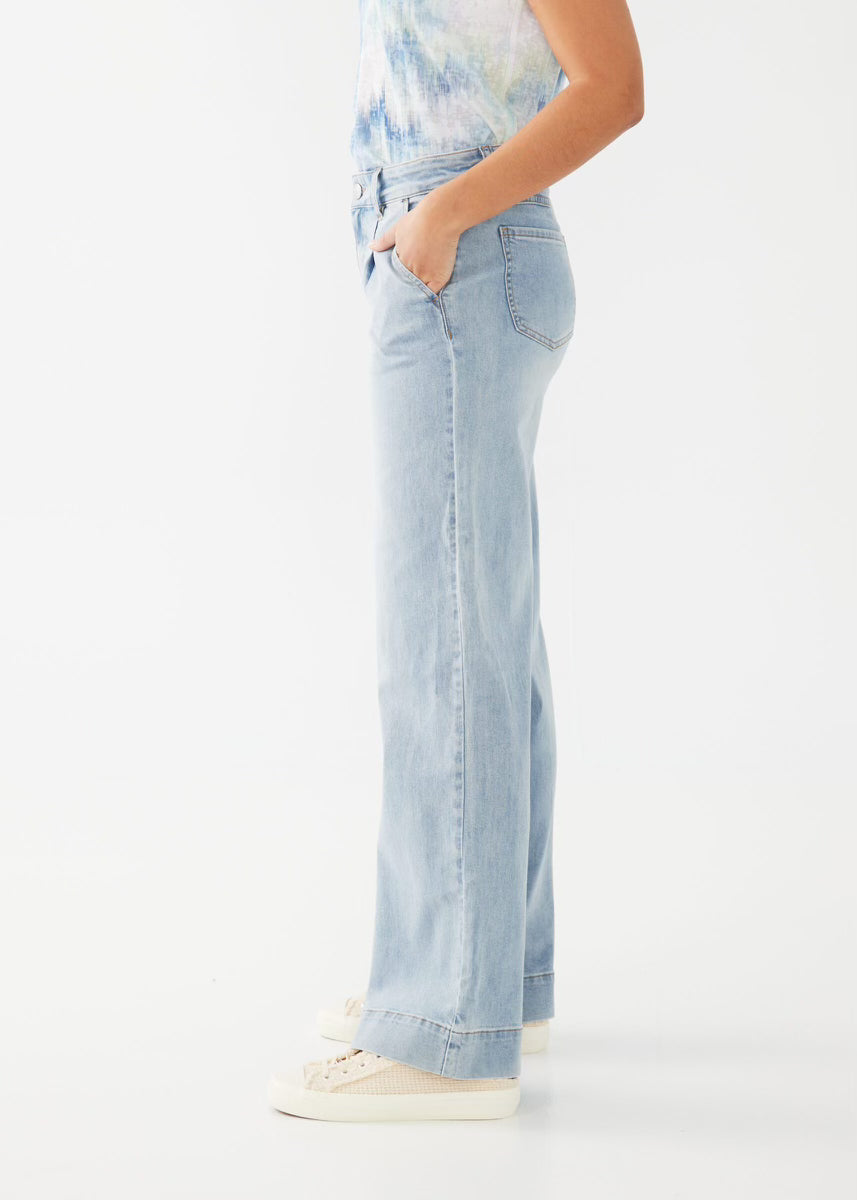 FDJ French Dressing - Olivia Wide Leg Pleated Trousers - Gayle's Fashions