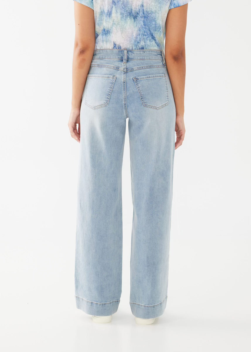 FDJ French Dressing - Olivia Wide Leg Pleated Trousers - Gayle's Fashions