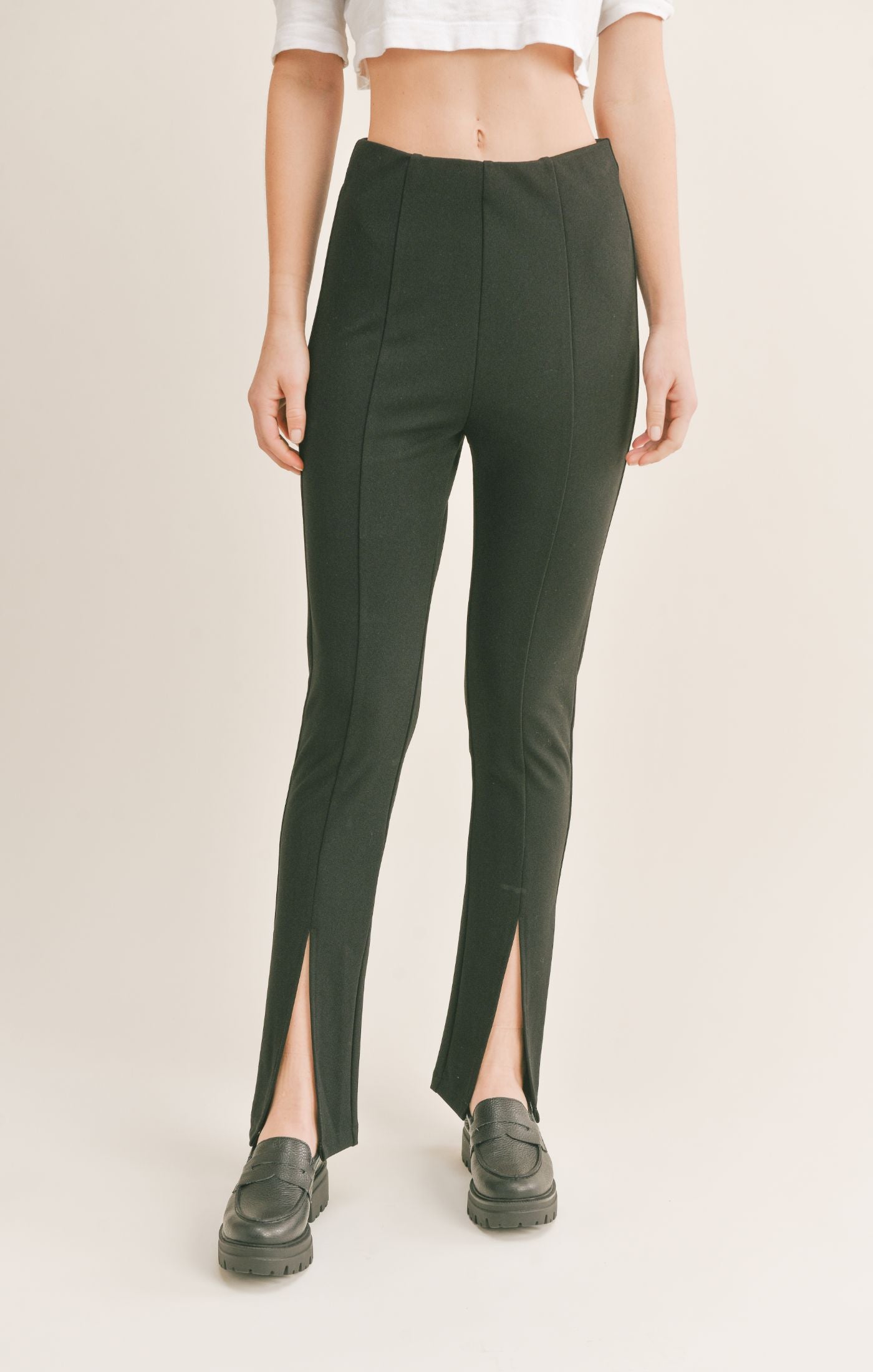 Sage the Label - Evening Cocktail Slit Leggings - Gayle's Fashions