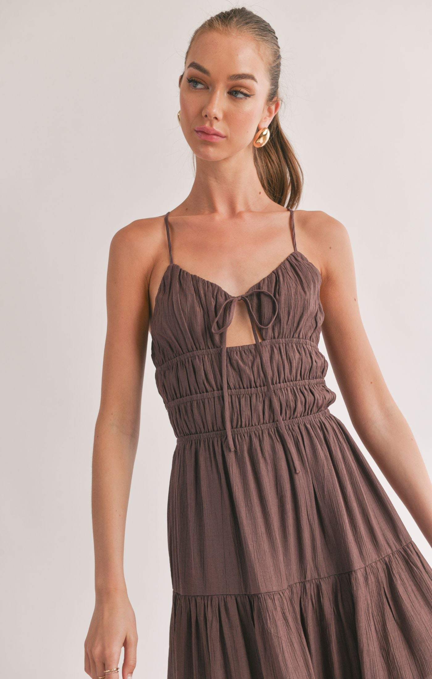 Sage the Label - Light a Fire Tiered Maxi Dress - Gayle's Fashions