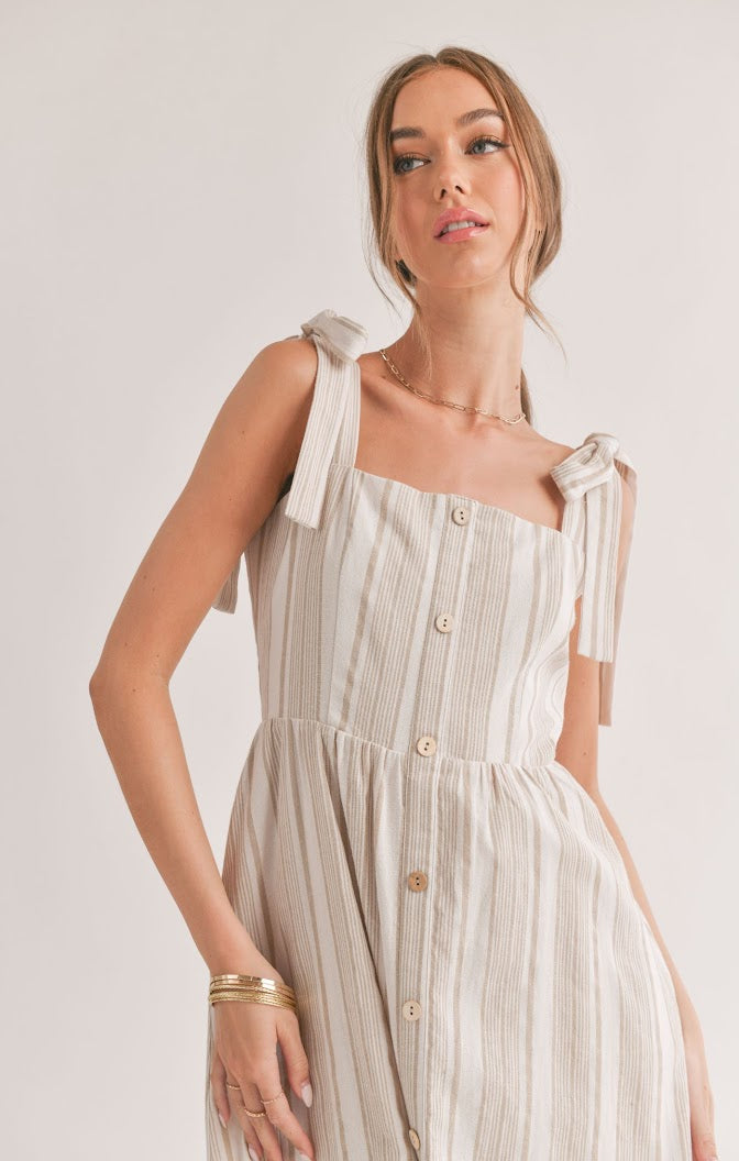 Sage the Label - Harmonize Midi Dress with Pockets - Gayle's Fashions