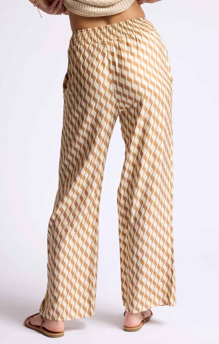 Sage the Label - Patterned Palazzo Pants
