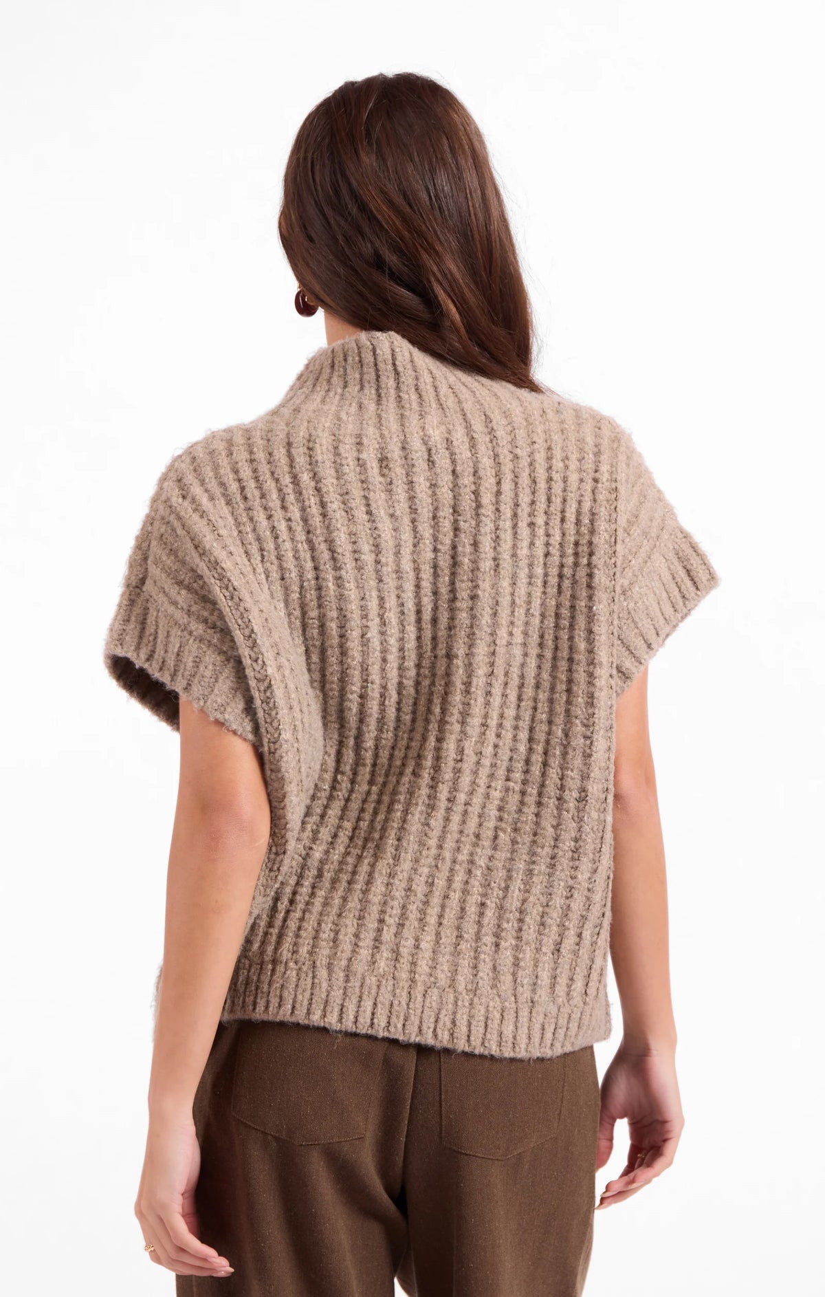 Sage the Label - Granger Turtleneck Sweater Vest