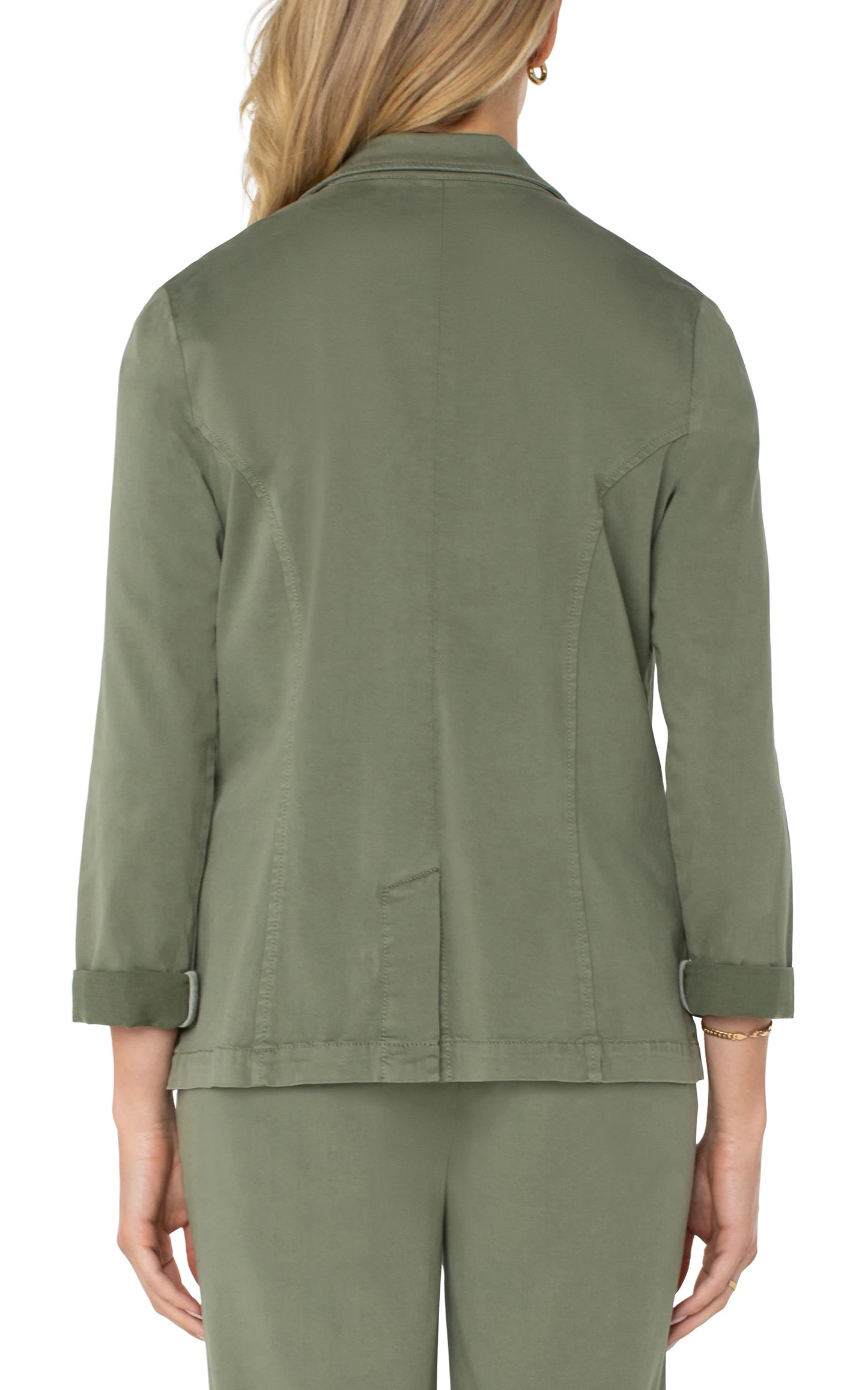 Liverpool - Fitted Blazer (Martini Olive)