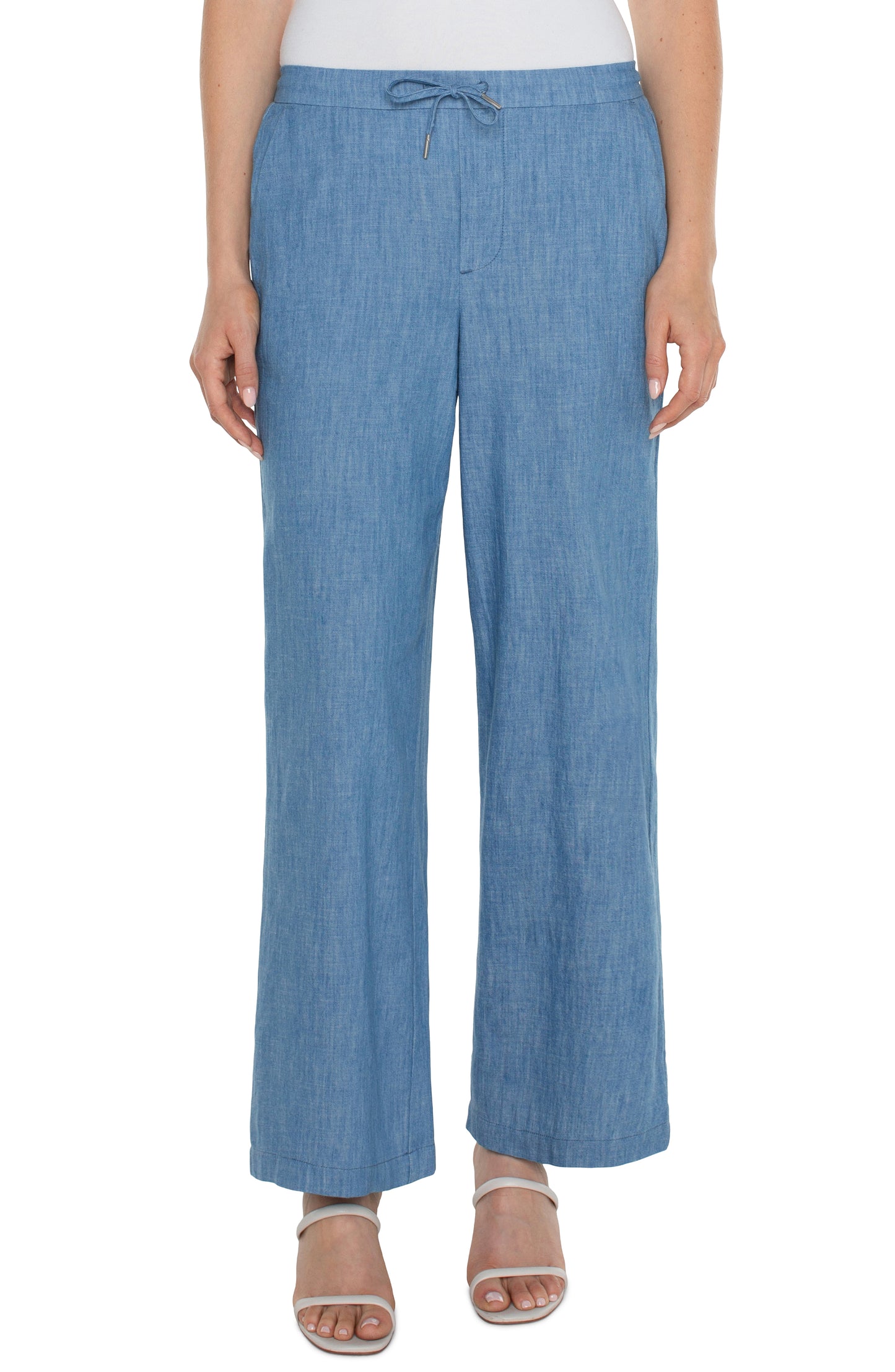 Liverpool - Relaxed Wide Leg Pant - Gayle's Fashions