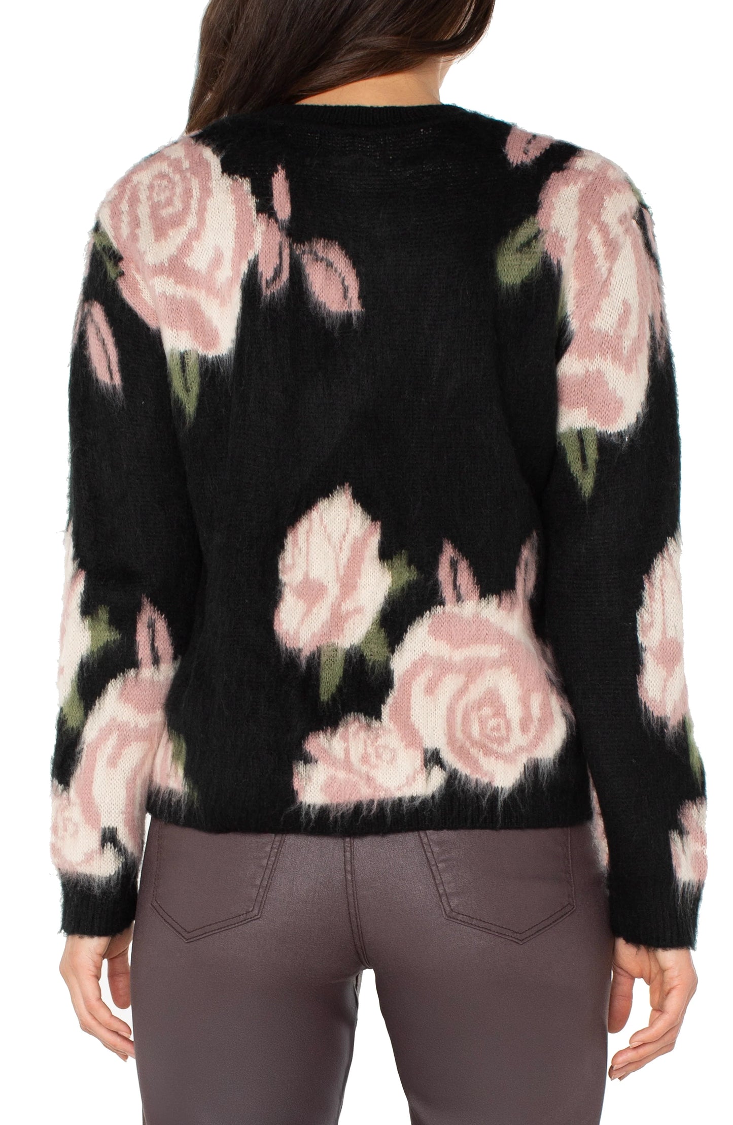 Liverpool - Crew Neck Drop Shoulder Sweater, Floral