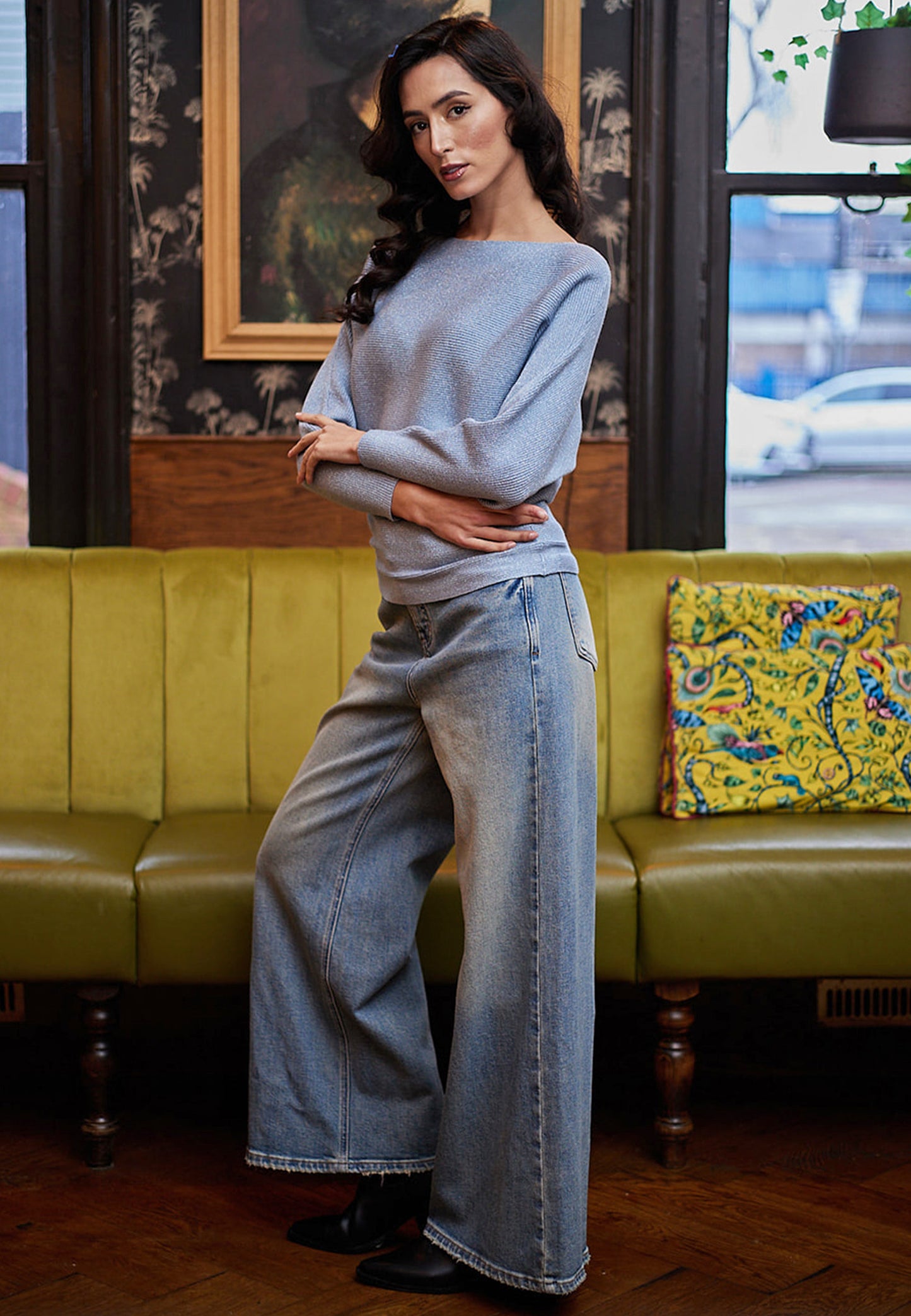 Angeleye – Shackleford Jumper, Sparkle Blue
