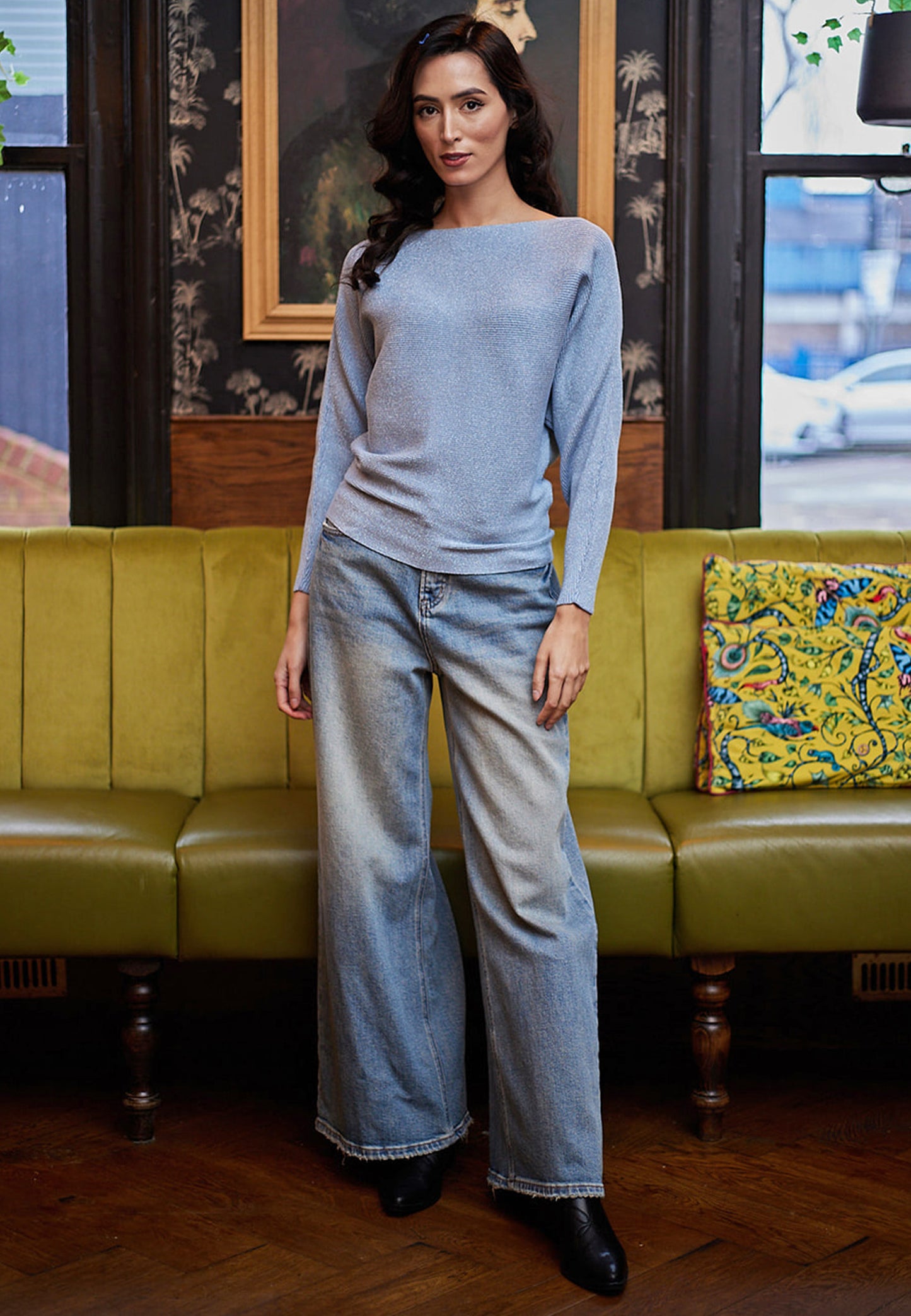 Angeleye – Shackleford Jumper, Sparkle Blue