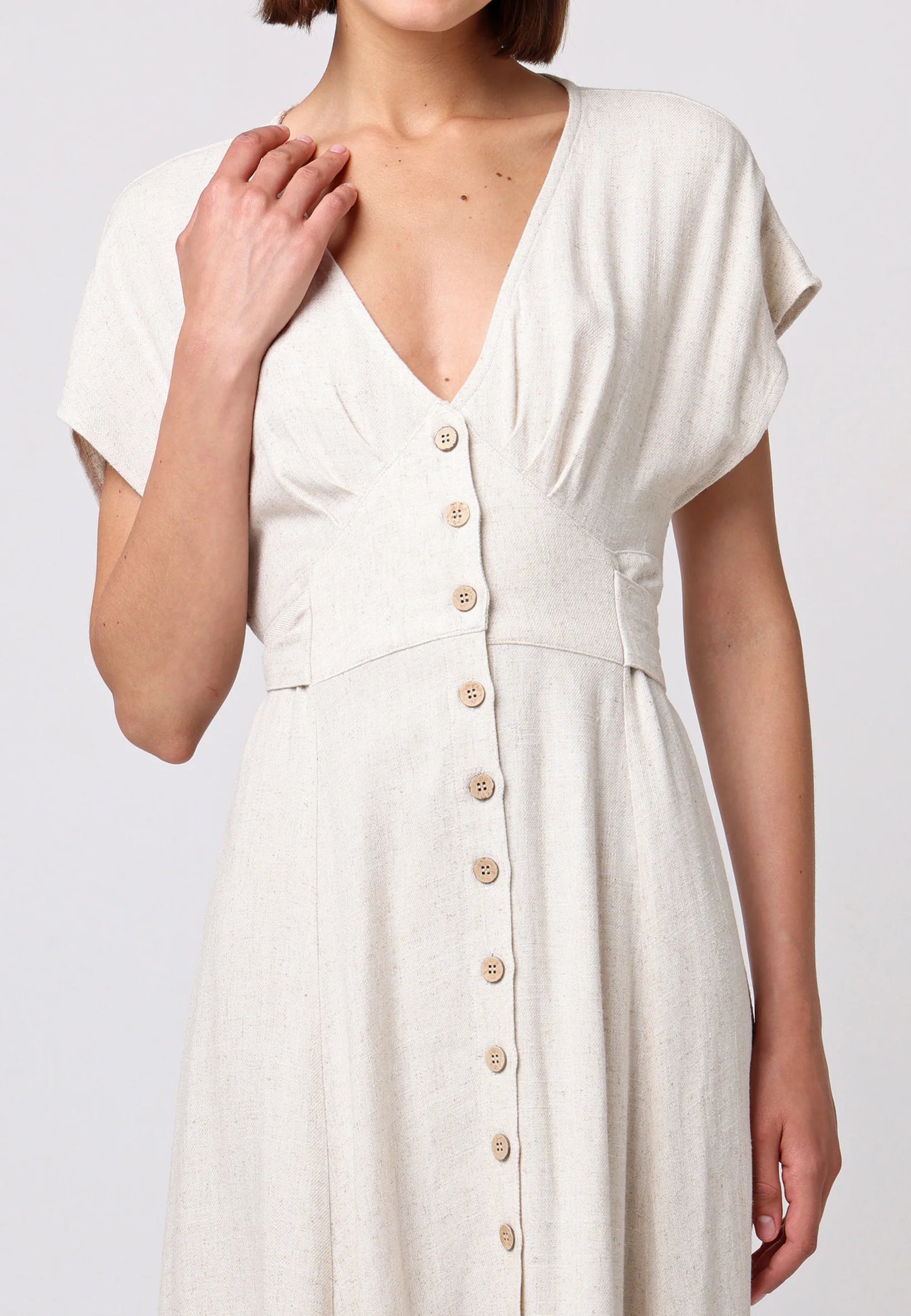 Angeleye – Tayberry Linen Dress