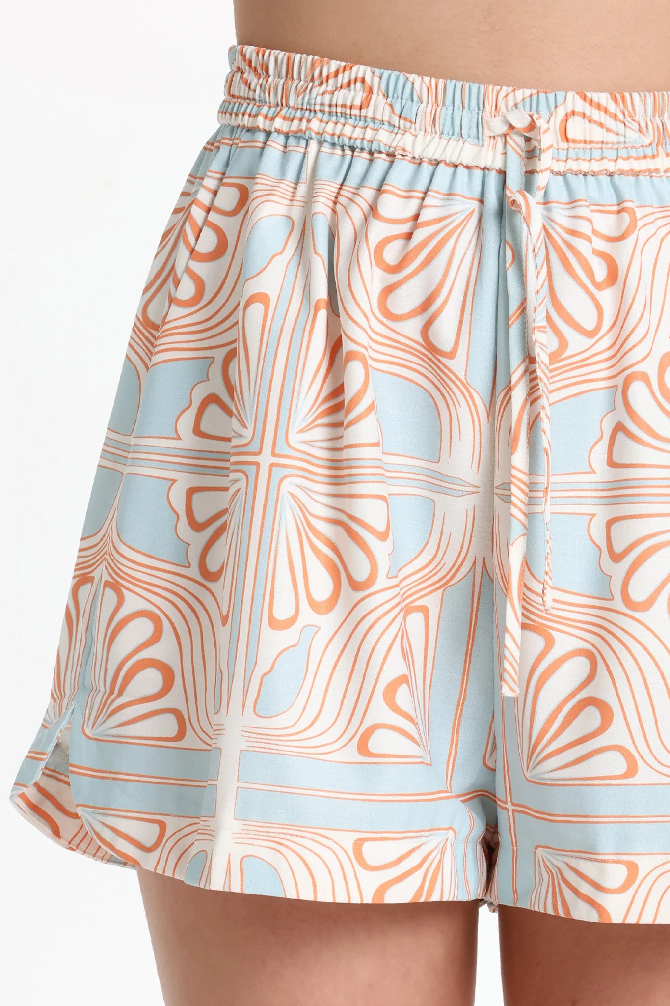 Lost in Lunar – Madison Shorts in Sahara Print