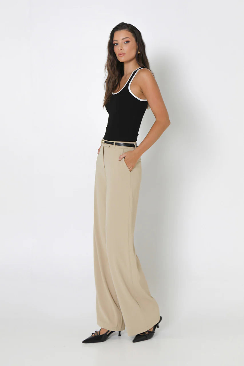 Madison the Label - Marissa Pants in Sand