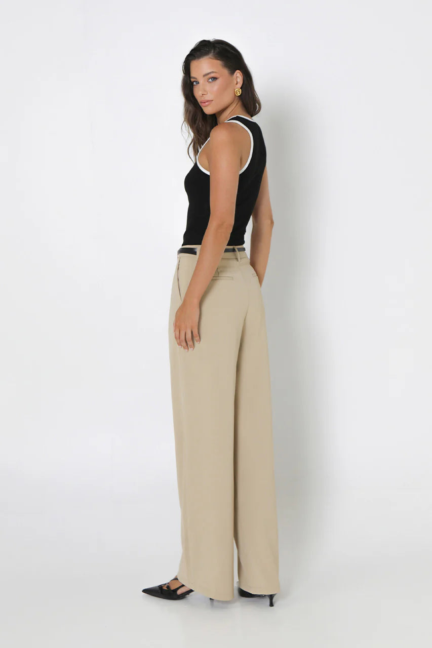 Madison the Label - Marissa Pants in Sand