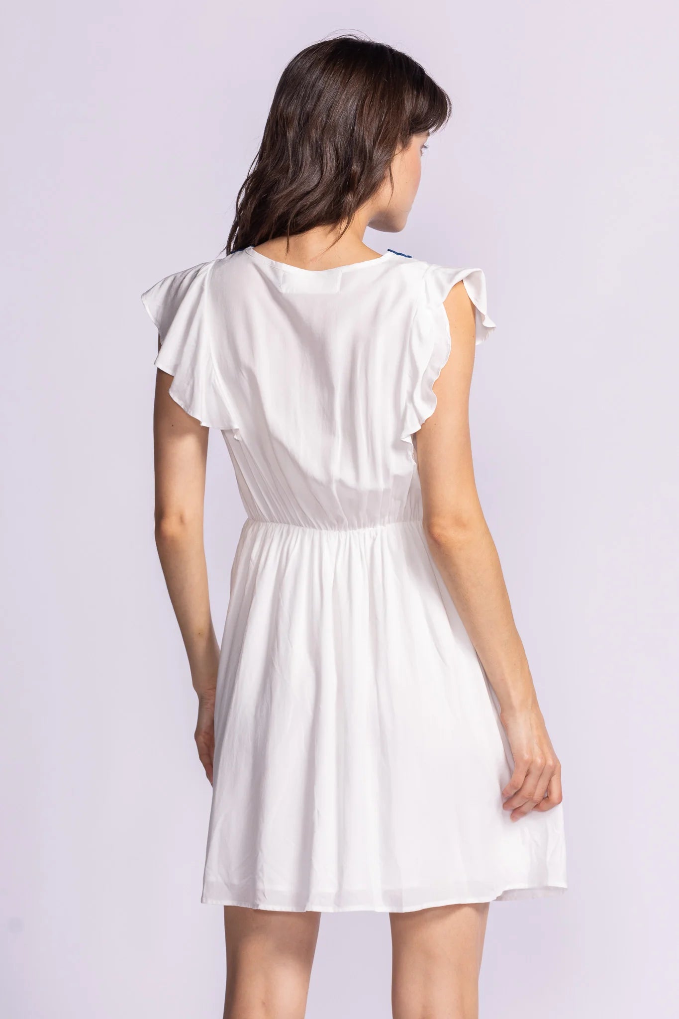 Pink Martini - Adrienne Dress (White)