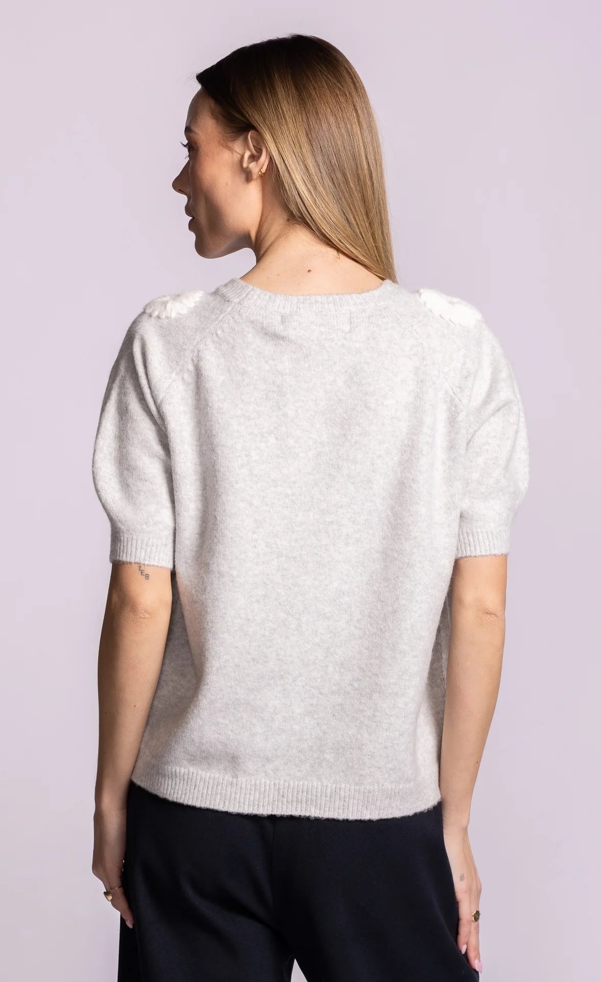 Pink Martini - Daisy Belle Sweater, Grey