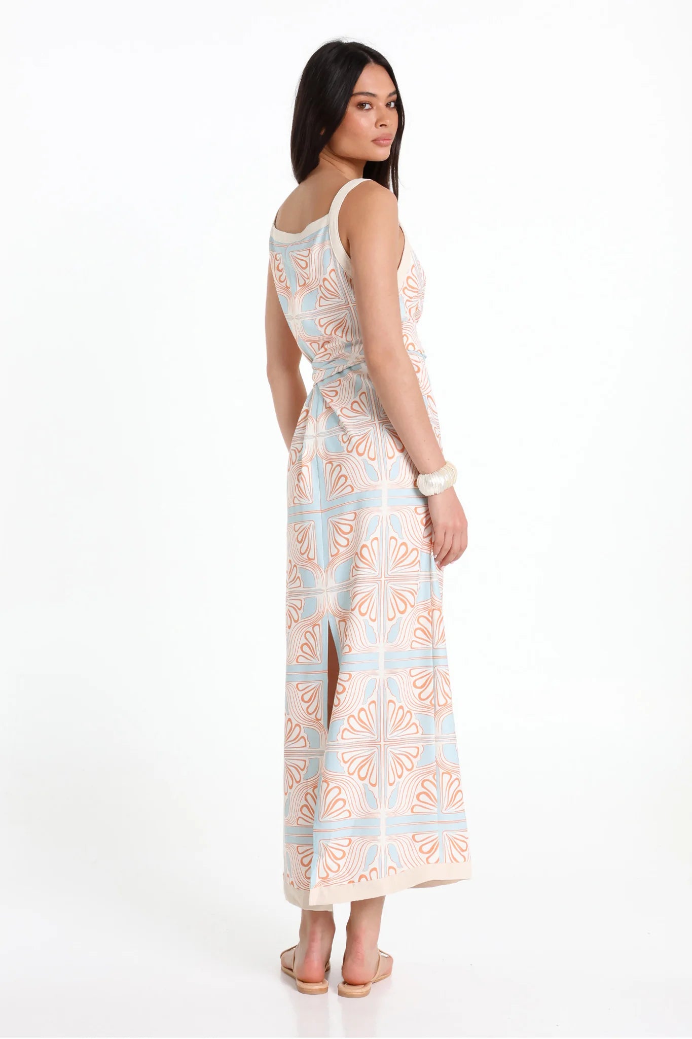 Lost in Lunar – Seona Maxi Dress with Tie