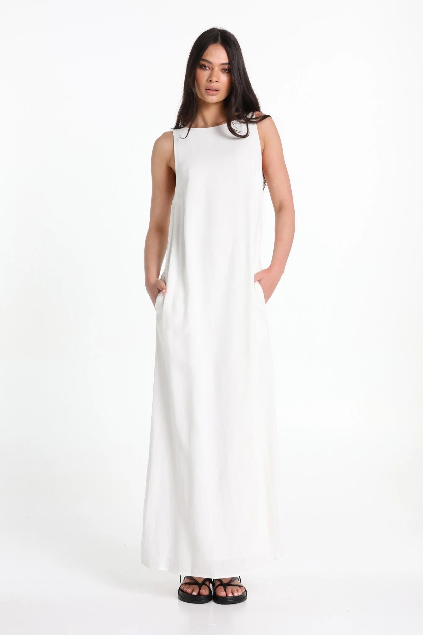 Lost in Lunar – Valencia Maxi Dress with Pockets