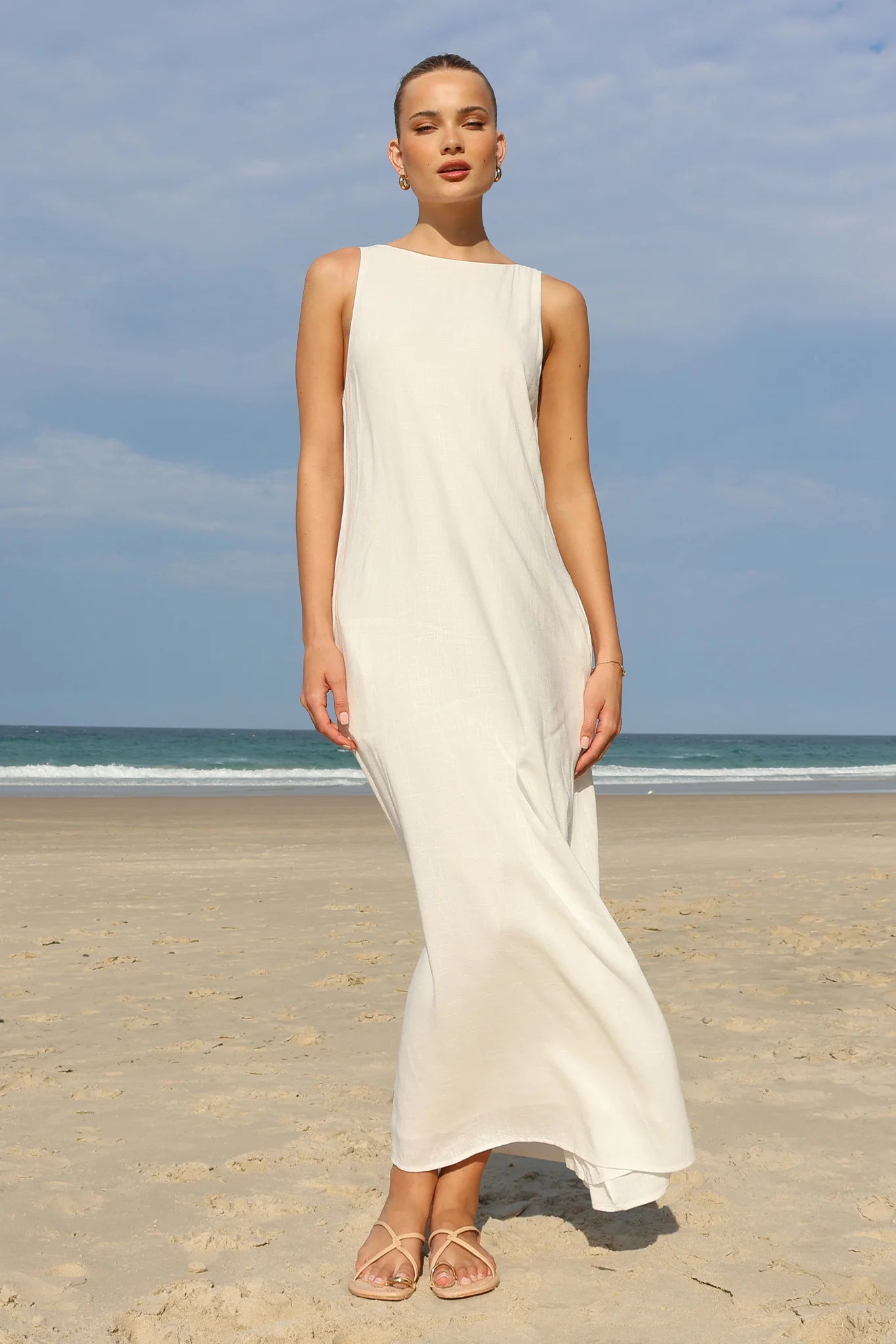 Lost in Lunar – Valencia Maxi Dress with Pockets