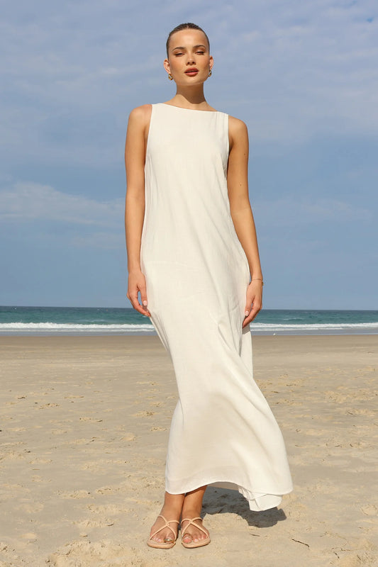 Lost in Lunar – Valencia Maxi Dress with Pockets