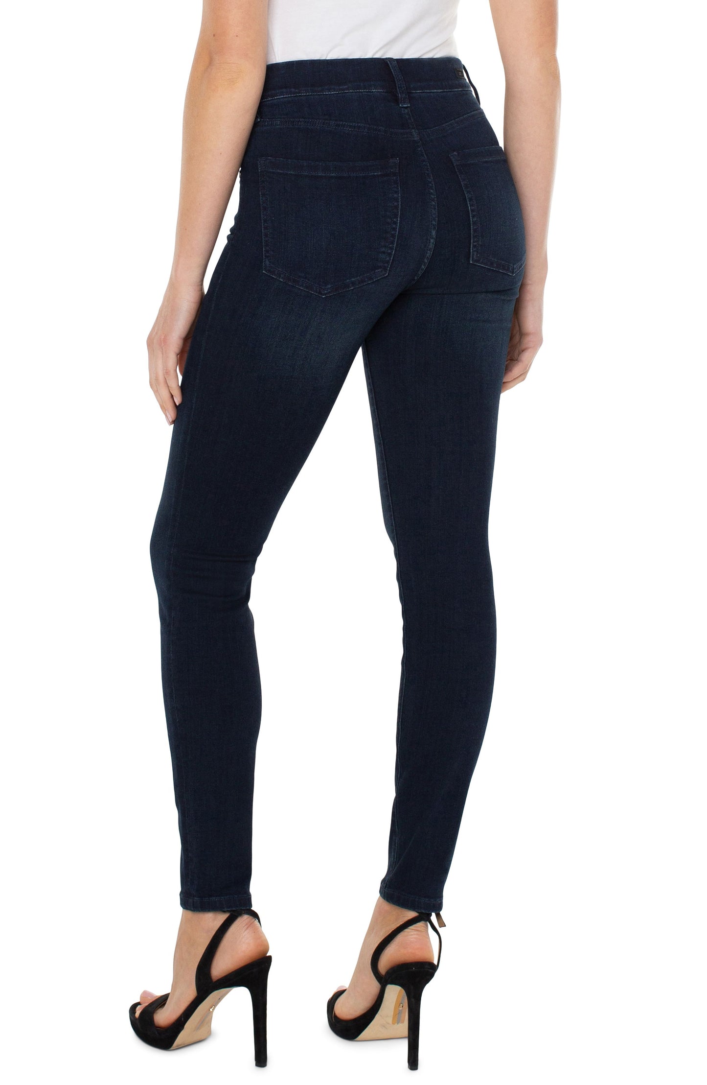 Liverpool - Gia Glider Dark Wash Skinny Jean - Gayle's Fashions