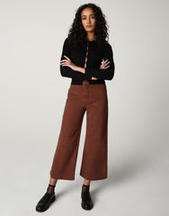 Unpublished - Gemma High-Rise, Wide-Leg, Cropped Jean - Gayle's Fashions