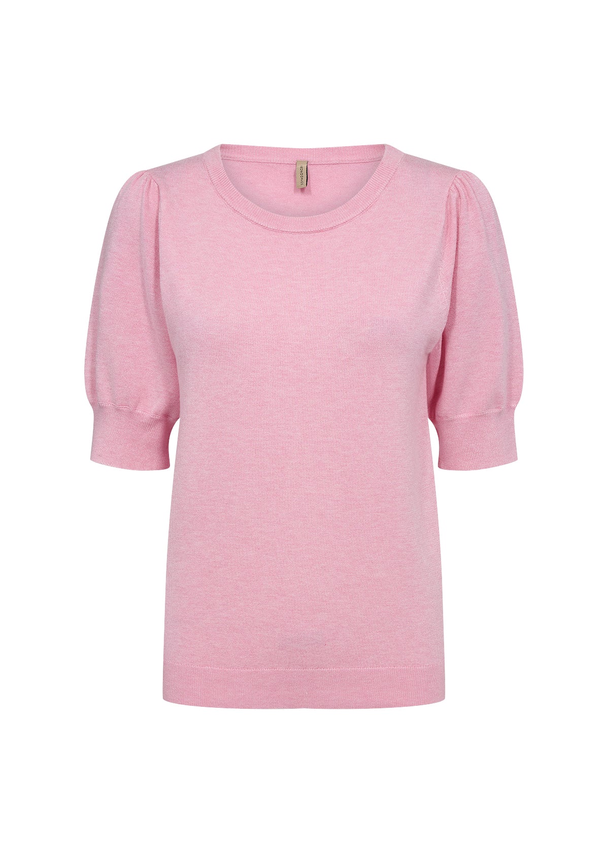 Soya Concept - Puff Sleeve Knit Tee - Gayle's Fashions
