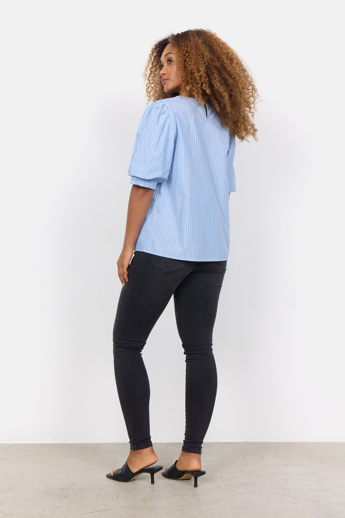 Soya Concept - Puff Sleeve Blouse - Gayle's Fashions