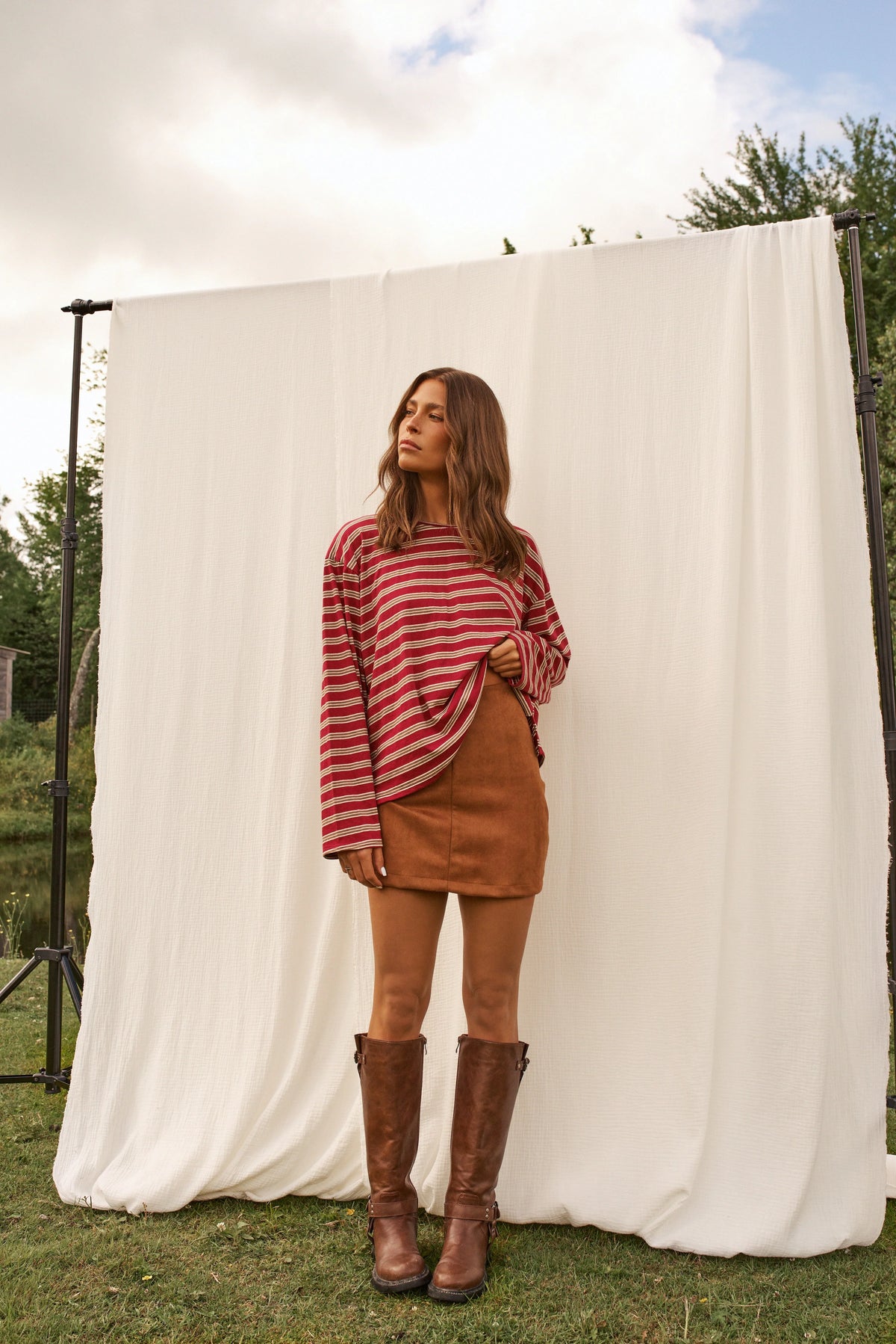 Daily Story - Miley Skirt, Cognac