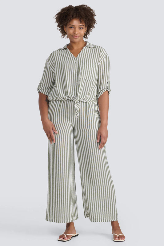 Jessica Laura – Stripe Drawstring Pant