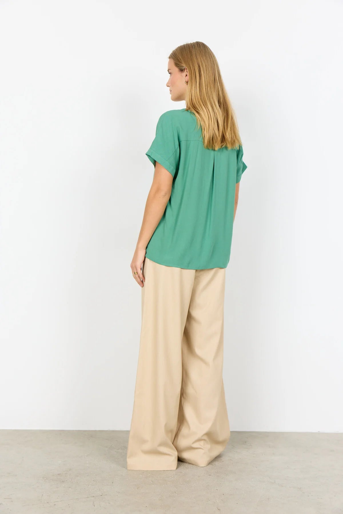 Soya Concept - RADIA 9 T-Shirt (Green) - Gayle's Fashions