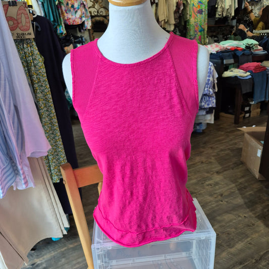 Mododoc – Ribbed Inset Flowy Tank (Fruit Punch)