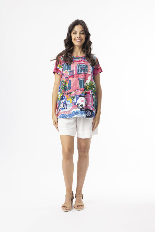 Orientique – Contemporary Crew T-Shirt (Multi)