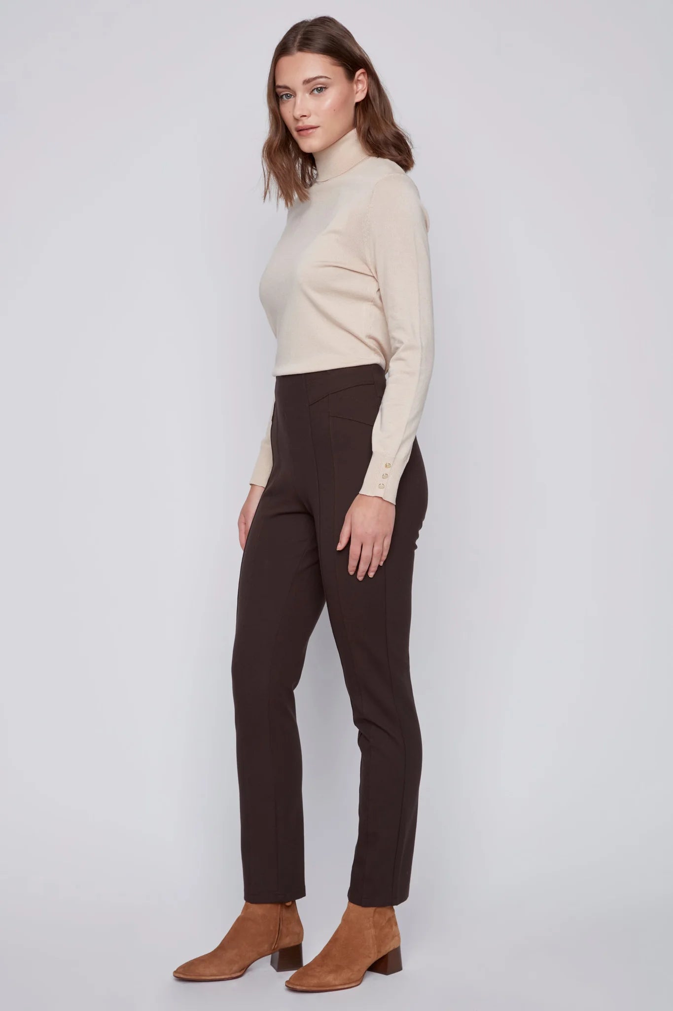 CYC - Slim Ponti Knit Pants